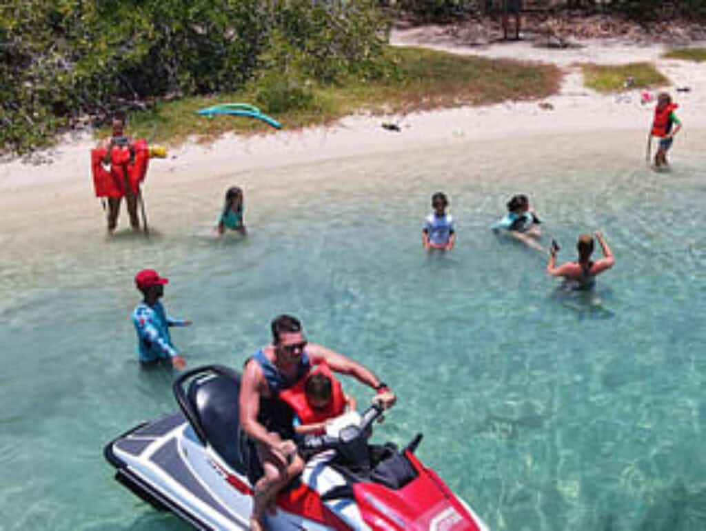 Explore Curaçao's Coastline with a Thrilling Jet Ski Tour in Piscadera Bay
