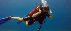 Diver from Duikcentrum van de Ven curacao