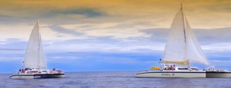 Two Catamarans Of Bounty Adventures Curacao
