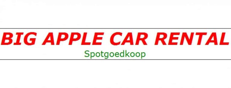big apple car rental