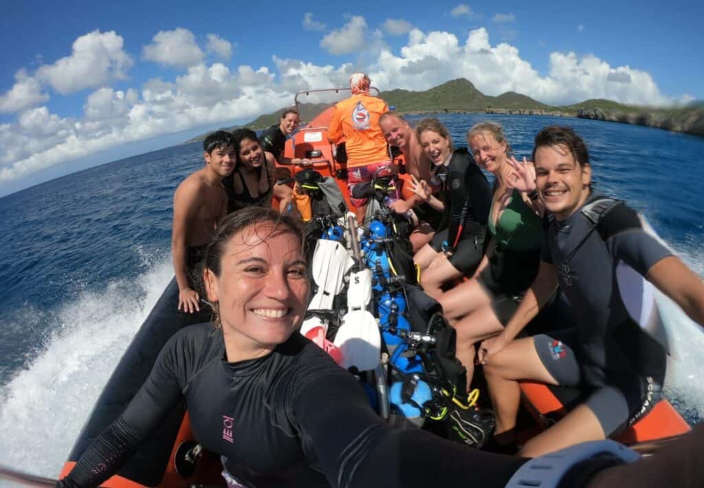 Ervaar de beste bootduik naar Watamula, Paddenstoelenbos & Blauwe Kamer op Curaçao