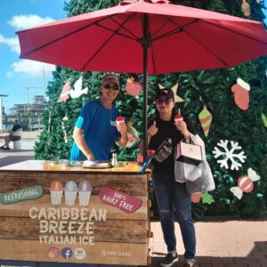 Caribbean Breeze Italian Ice